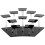 10 Tier Acrylic Display Stand, Acrylic Riser Display Stand Perfume Holder, Riser Display Shelf Multilevel Stands 1