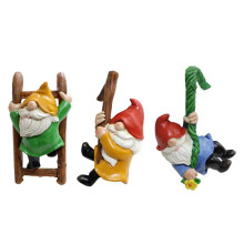 Accessori per Giardino Fatato, Miniature di Gnomi da Giardino, Kit da Giardino Gnomi Statua di Nani per Giardino Fatato, Decorazione Domestica