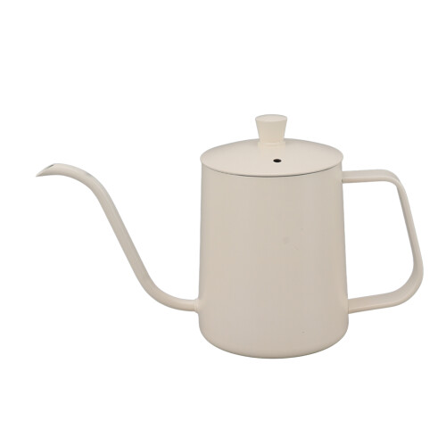 Small White 350ml Gooseneck Pour-Over Kettle 2