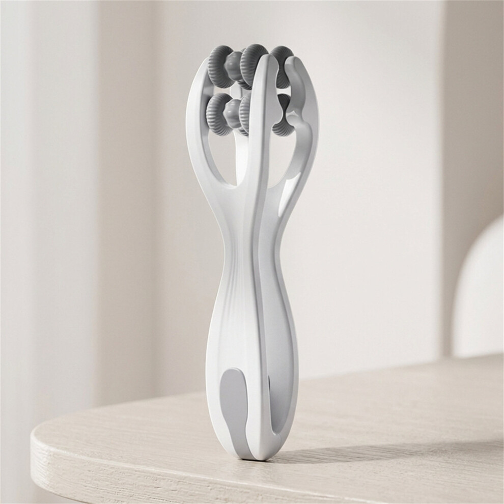 Dachuang Beauty Gray ( Card Plastic) Hand Massager - Dual Roller Pain Relief