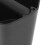 Large Capacity Coffee Knock Box with Knock Bar Nonslip Base Black Finish 13
