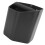 Large Capacity Coffee Knock Box with Knock Bar Nonslip Base Black Finish 10