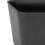 Large Capacity Coffee Knock Box with Knock Bar Nonslip Base Black Finish 9