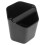 Large Capacity Coffee Knock Box with Knock Bar Nonslip Base Black Finish 16