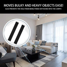(2.5Ft*6.7in furniture sliding panel (slider*2 pull) Furniture Slider for Moving Heavy Items - Scratch Proof
