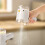 (White) Measuring Glass Salt Shaker - Kitchen Storage 1