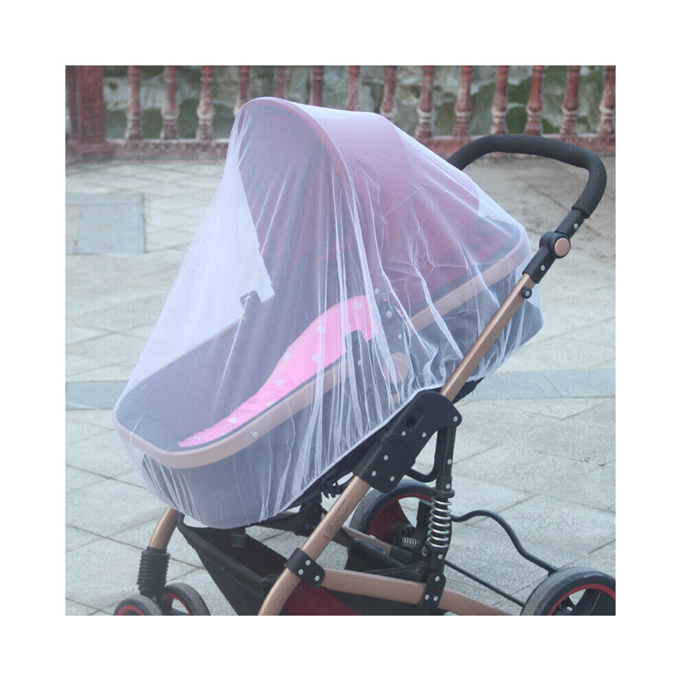 Reach-Tools (White) Washable Mosquito Net For Crib & Stroller