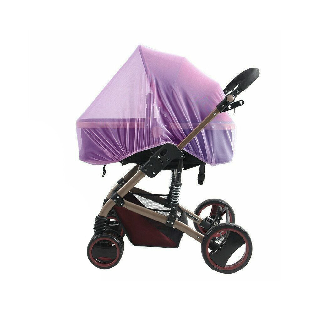 (Purple) Washable Mosquito Net For Baby Stroller & Crib Purple Dachuang Beauty