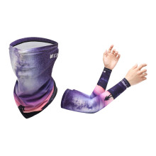 (Starry Sky, Ice sleeves facial towel) Cooling Arm Sleeves for Sports - 50 Chars