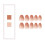 (Standard) Beige Gradient UV Gel Nails for Women 3