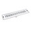 304 Stainless Steel 40cm Rectangular Shower Floor Drain with Removable Cover 15