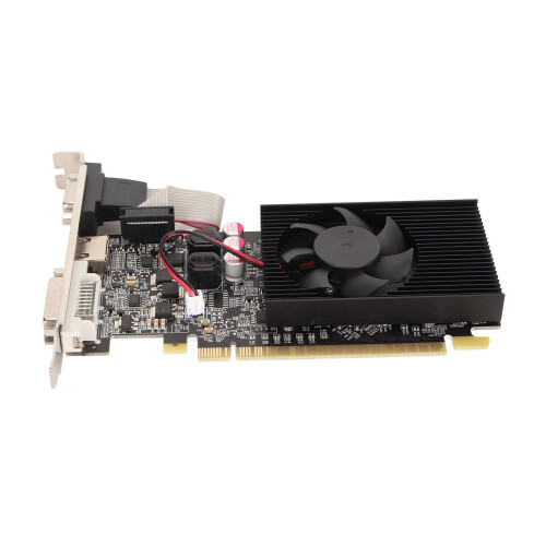 GT730 2GB GDDR3 64Bit PCIe2.0 Black Graphics Card 1