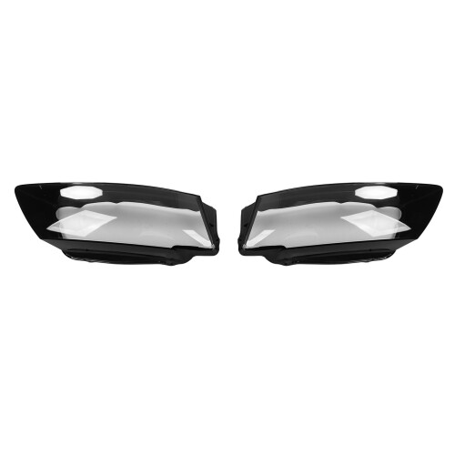 Pair Headlight Lens Cover 8T0941030 Transparent 2