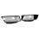 Pair Headlight Lens Cover 8T0941030 Transparent 9