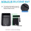 2X Car Insert Front Center Storage Box Console Organizer Tray Box for  Sorento MQ4 2021 2022 3