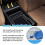 2X Car Insert Front Center Storage Box Console Organizer Tray Box for  Sorento MQ4 2021 2022 6