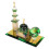 Dome Mosque Ornament Clear Quartz 15.5x7.5x14 cm 1