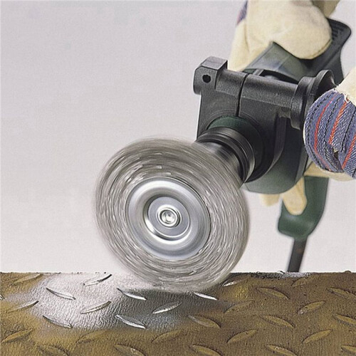 2X Wire Brush for Drill, Wire Wheel Brush Cup Set, Stripping and Drill Attachment 2