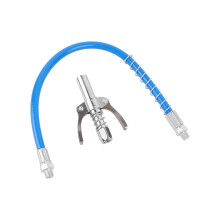 Druckstarker Doppelgriff-Ölspritzenverbinder mit 40 cm Schlauch
