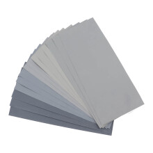 15Pcs Silicon Carbide Sandpaper Set 2000-10000 Grit, 9x3.6in