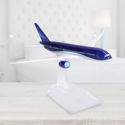 1:400 Diecast 787 Airliner Alloy Model with Stand 2