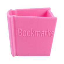 (Pink) 3D Bookmark Holder, PLA Plastic, Home Office Use