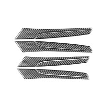 Carbon Fiber for 3 2010-2013 Car Interior Door Handle Pull Grip Cover Sticker Trim Accessories