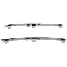 Frontspoiler-Seitenspoiler, Chrom-Zierleisten-Set für Q7 2010-2015, 4L0807243, 4L0807244