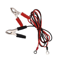 Electric Fence Wire Connectors 2pcs Copper Jump Leads for Farm Fencing Tool