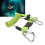 Diving Hook Rope Stainless Steel TPU Green 15