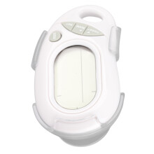 Walking Pedometer 3D Sensor White Step Counter for Men Women Kids, ABS, 210mAh
