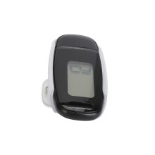 Leichter großer LCD-Pedometer mit USB wiederaufladbarer Batterie Schwarz Für alle Altersgruppen