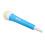 Microphone Toy Safe Odorless for Kids Fake Microphone Blue Performance Prop 15