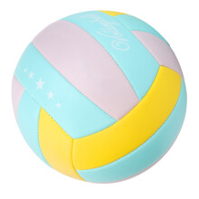 Size 5 PVC Training Volleyball Lightweight Indoor Outdoor Sport Ball Purple Blue Yellow