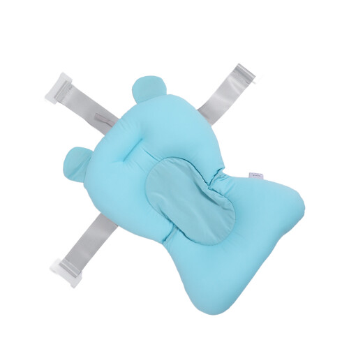 Blue Bear Baby Bath Support Cushion, Adjustable Breathable Mat