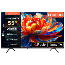 Coocaa 55"CRUG50 Direct LED 4K HDR Smart Roku TV