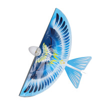 Selbstfliegende Tauben-Spielzeug - USB aufladbar, 75mAh, Blau, 110g