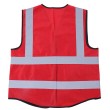 Red Multicolor Reflective Safety Waistcoat Vest Security Gear for Australia