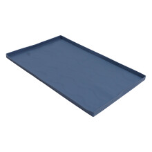 Grill Mat Silicone 22-inch Top Cover Dark Blue