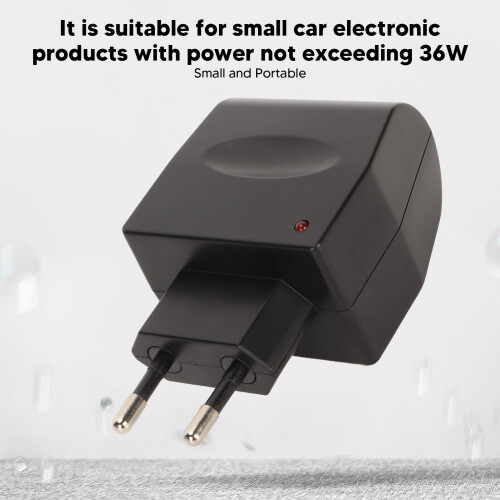 Model: AC to DC Converter 12V 3A ABS Black Compact 2