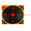 10PCS Fluorescent Splatter Paper Targets 30.5cm 2