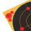 10PCS Fluorescent Splatter Paper Targets 30.5cm 11