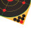 10PCS Fluorescent Splatter Paper Targets 30.5cm 9