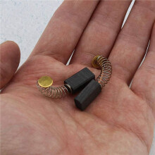 10 Pairs Motor Carbon Brushes 13mm x 8mm x 5mm Universal Power Tool Replacement Parts for Angle Grinder Orbital Sander