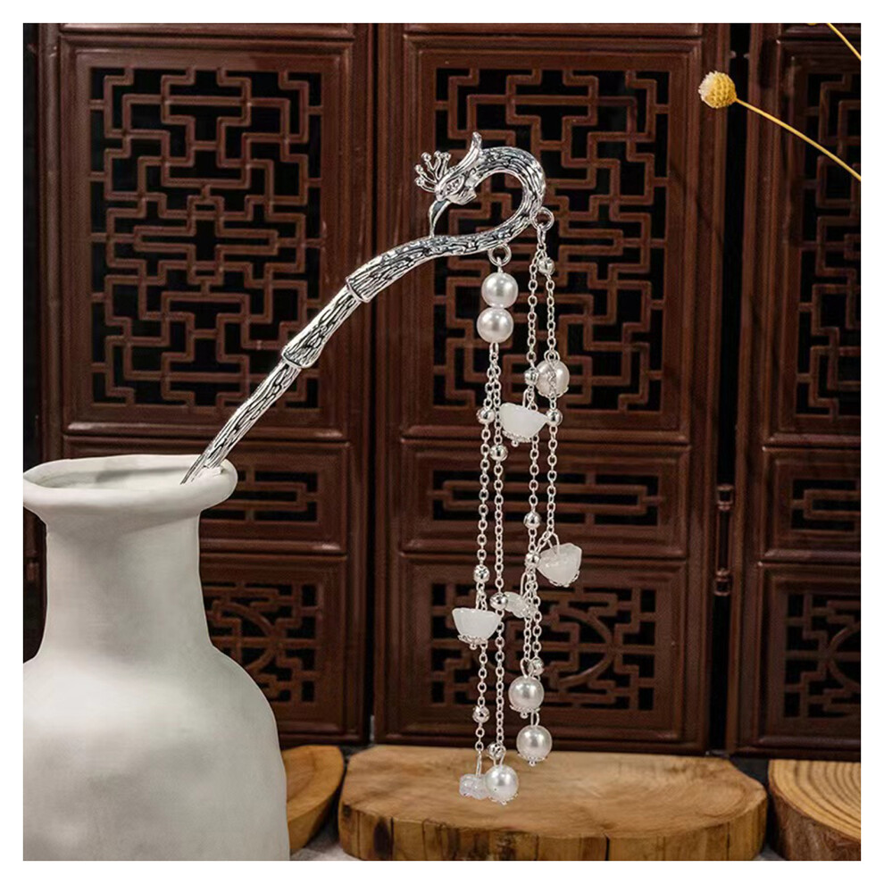 Penghui-Toys Elegant Chinese Hair Sticks, Alloy Hairpin, Gift For Women