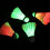 5pcs LED Badminton Shuttlecocks | Glow Night Light | 94g 6