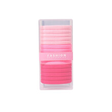 (Light Pink) Colorful Elastic Hair Ties for Thick Hair