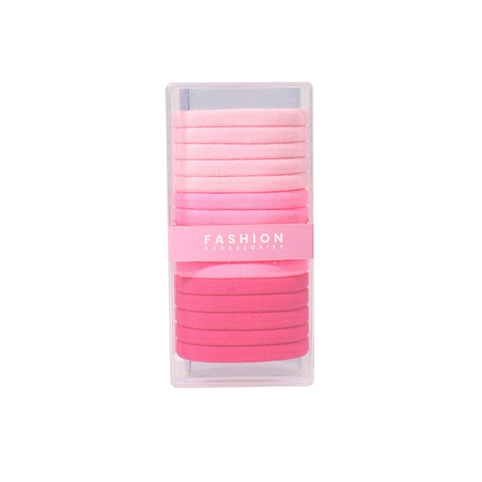 Dachuang Beauty (Light Pink) Colorful Elastic Hair Ties For Thick Hair