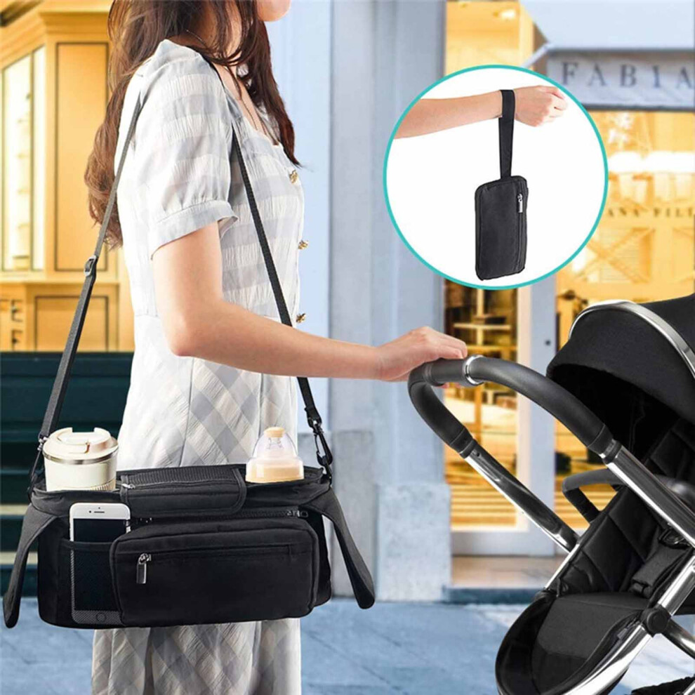 Stroller Organizer With Insulated Cup Holder Dachuang Beauty