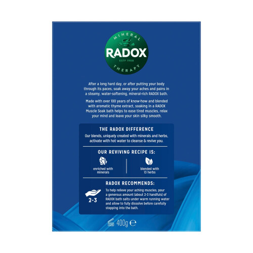Radox Radox Muscle Soak Bath Therapy Thyme 2